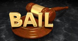 Bail,legal,gavel,concept,3d,illustration